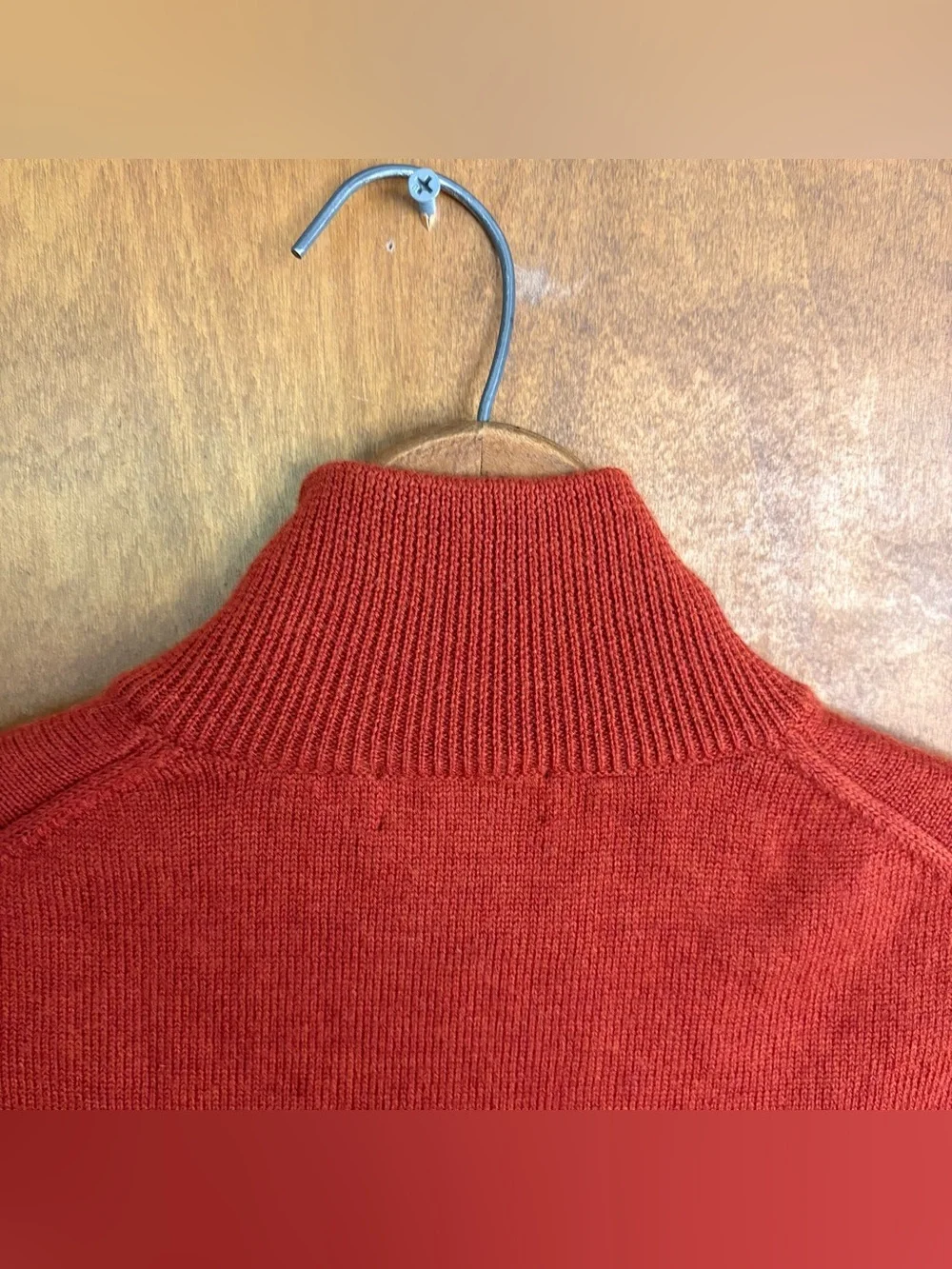 Brooks Brothers Red 100% Italian Merino Wool Funnel Neck Zip Up Sweater Vest